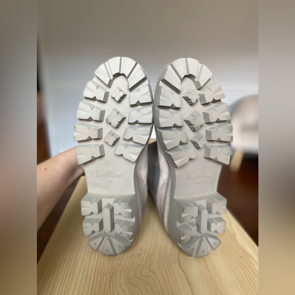 Sam Edelman Water Repellent Boots Combat Quiet Luxury Taupe Utility Neutral - Picture 6 of 12